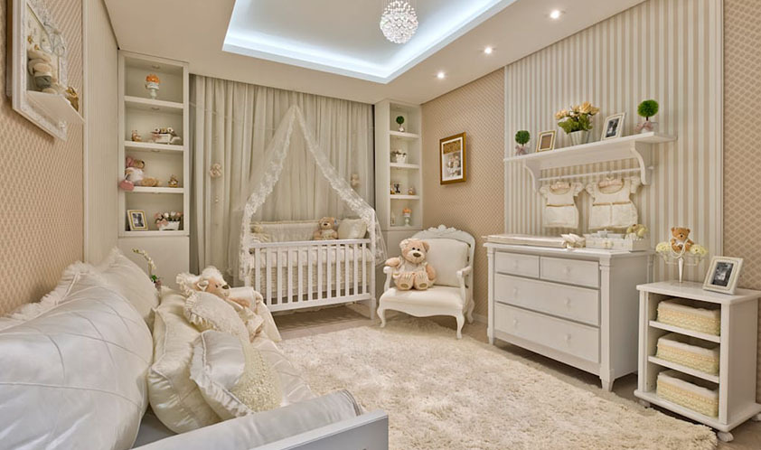 Quarto de bebê decorado