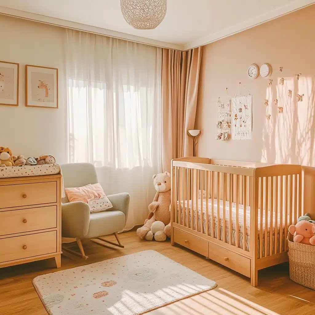 ideias de decoração quarto de bebê pequeno simples e barato