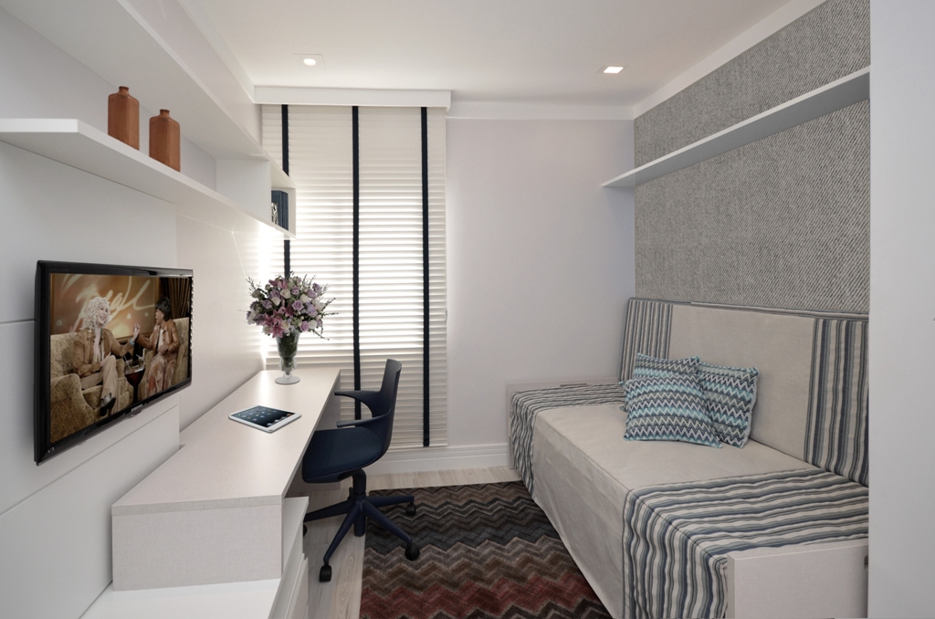 Quarto de Hóspedes e Home Office: Soluções para Espaços Pequenos