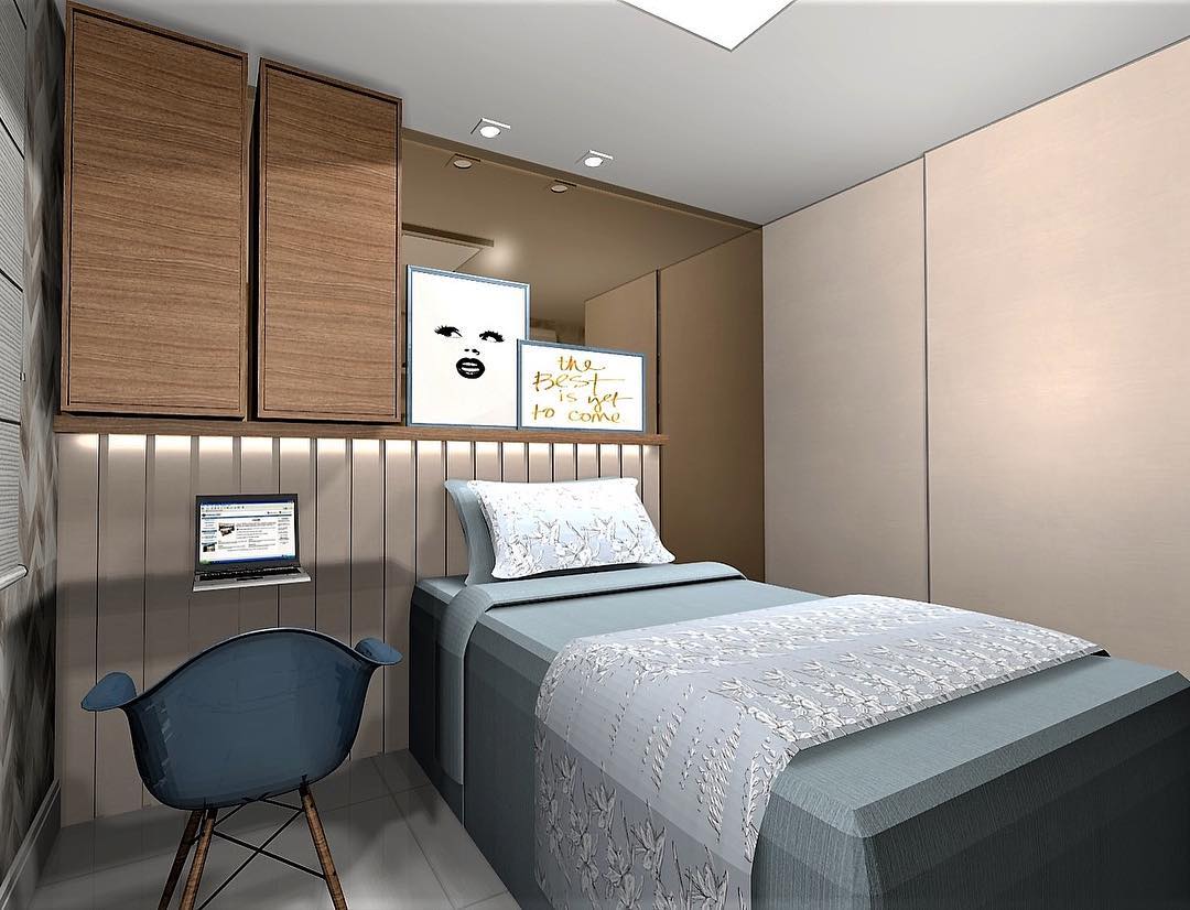 Quarto de Hóspedes e Home Office: Soluções para Espaços Pequenos