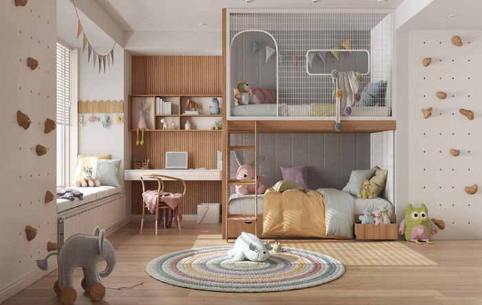 Otimizando o Espaço: Móveis Inteligentes para Quartos Compartilhados