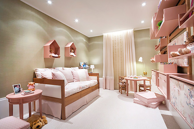 decoração quarto de menina