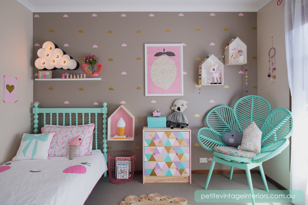 quarto de menina moderno