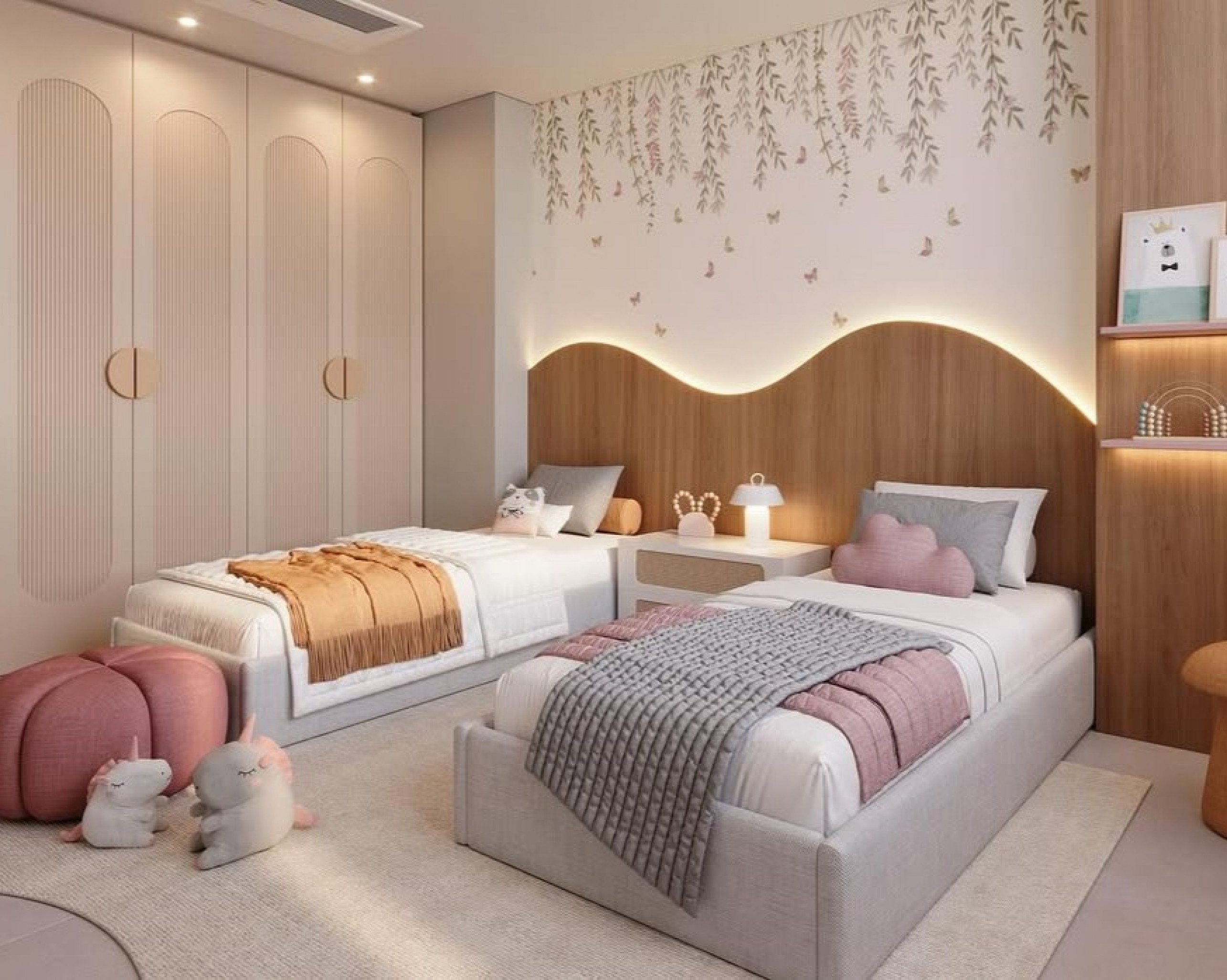 quarto de menina montessoriano