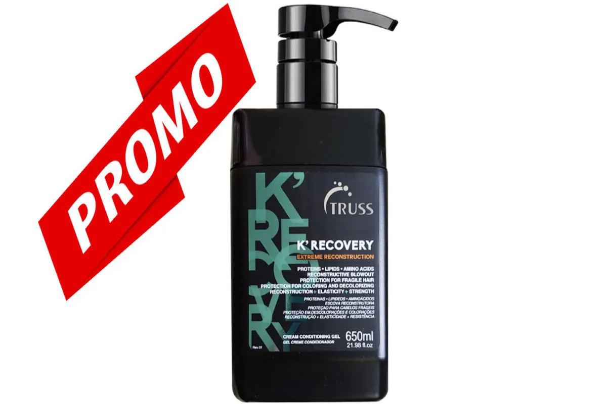 Rotina de cuidados pós-descoloração com produtos Truss