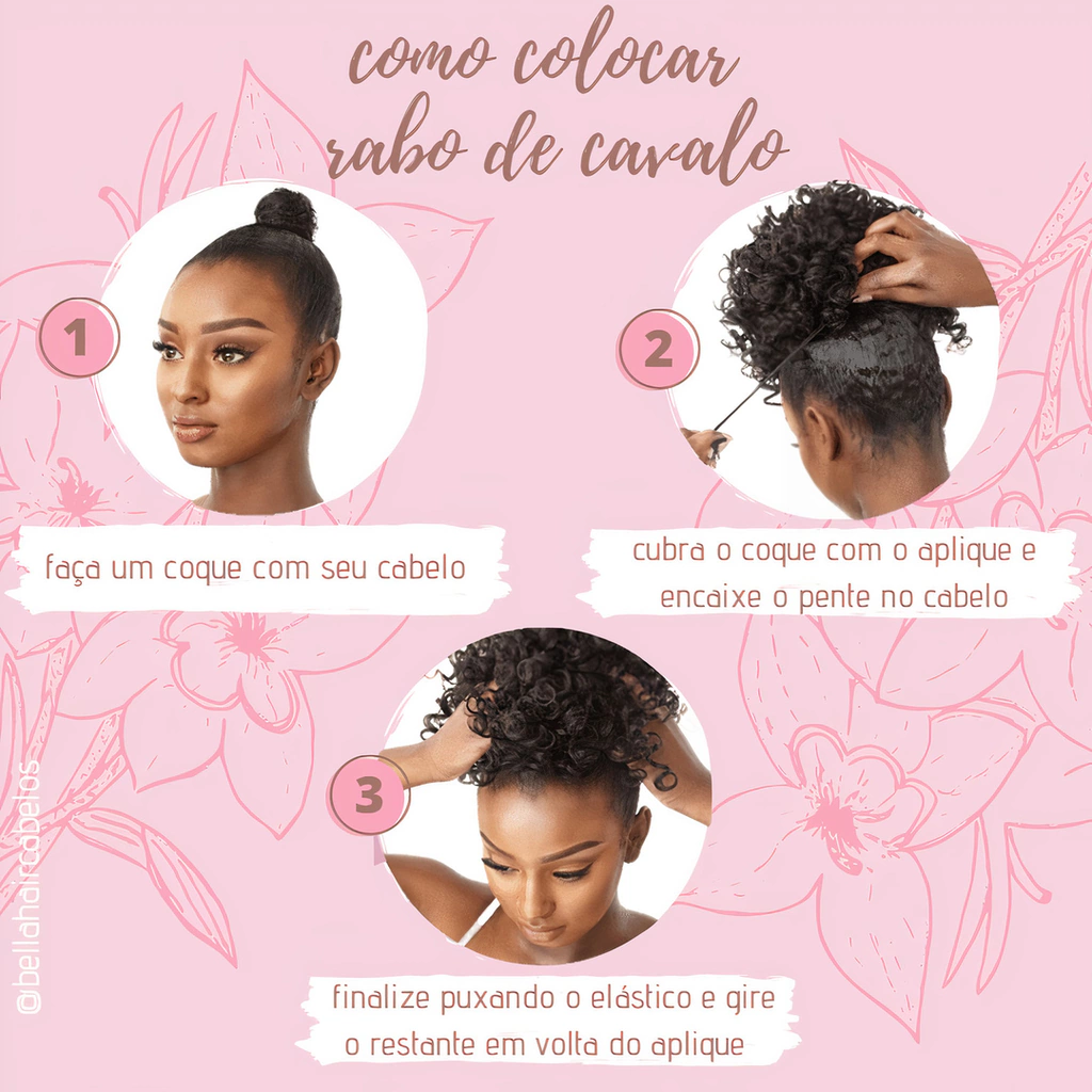 Guia Completo: Rabo de Cavalo para Cabelos Cacheados em Ocasiões Especiais