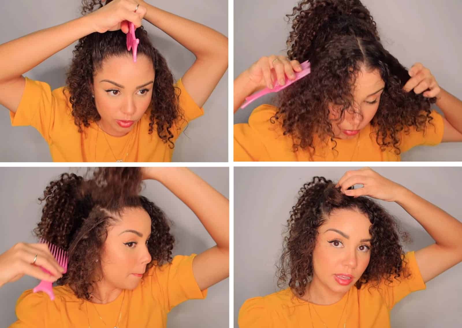 5 Truques para um Rabo de Cavalo Perfeito em Cabelos Cacheados