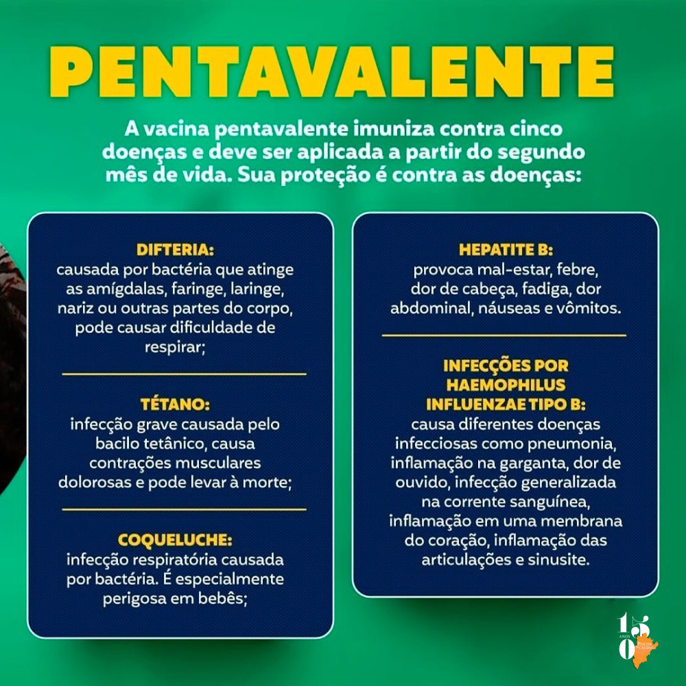 reação da vacina penta