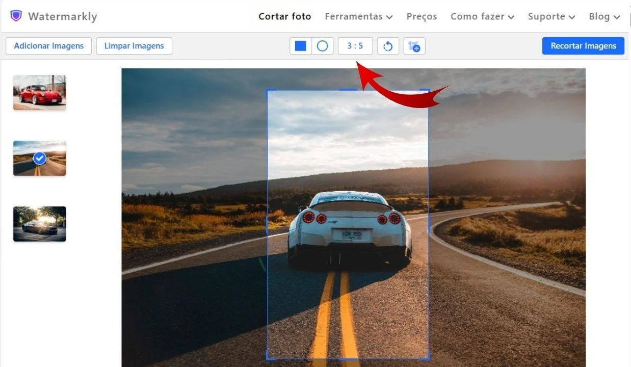 recortar imagem online