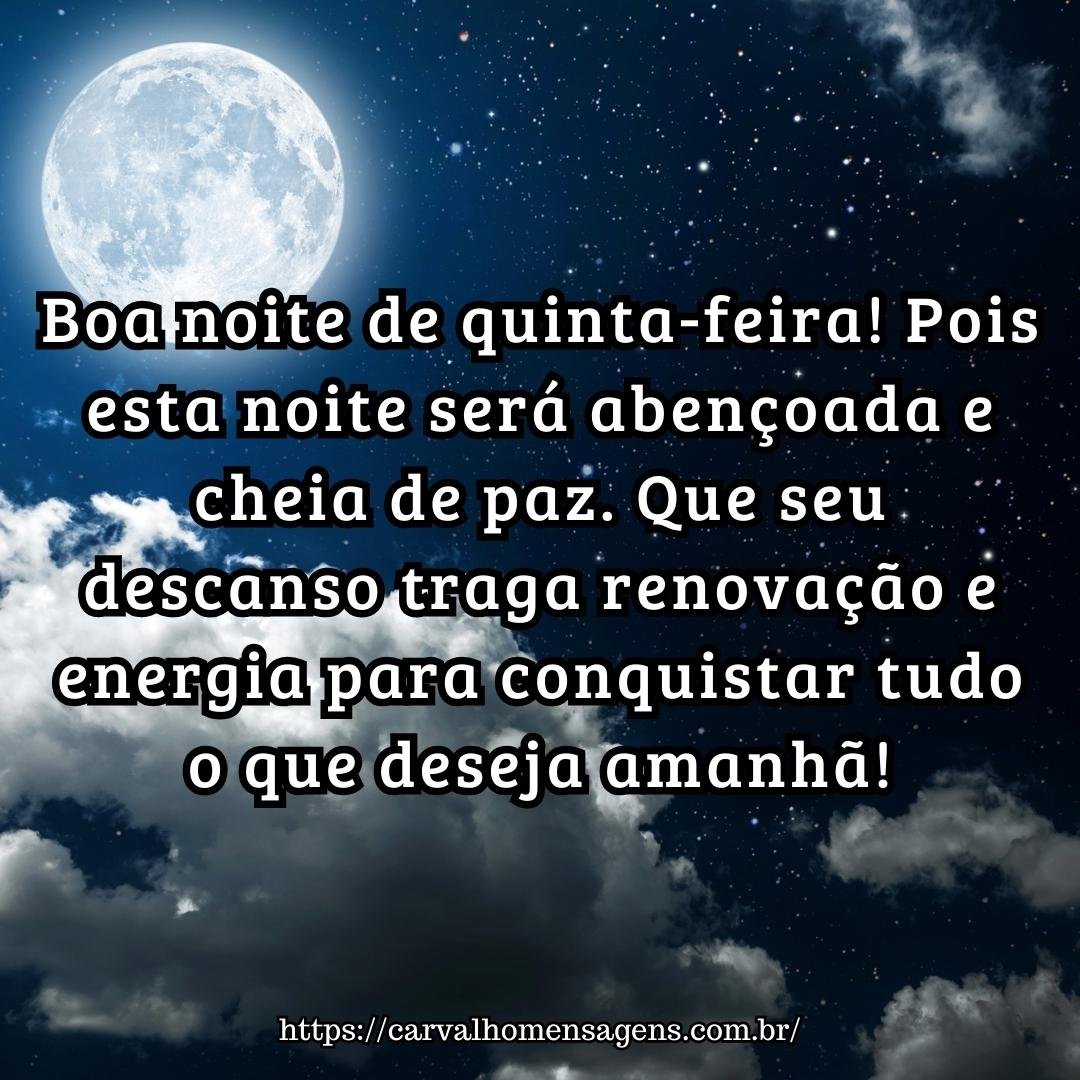 fé para o amanhã quinta