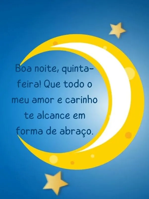 reflexão quinta-feira noite