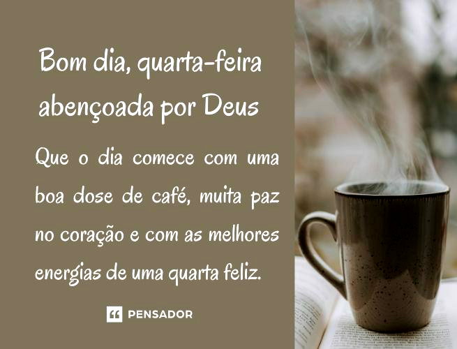 bom dia quarta-feira vs bom dia segunda-feira