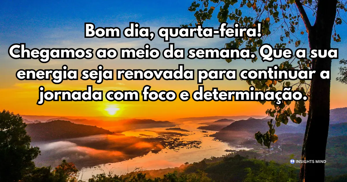 reflexão bom dia quarta-feira