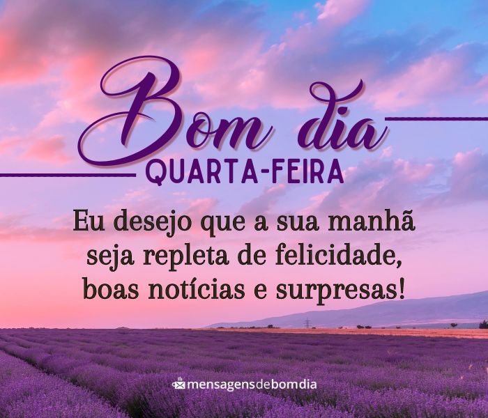 bom dia quarta-feira vs bom dia segunda-feira