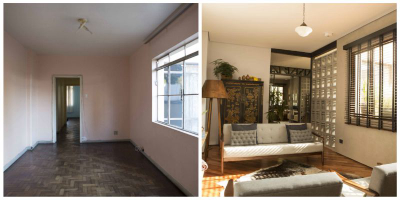 reforma de apartamento antigo antes e depois