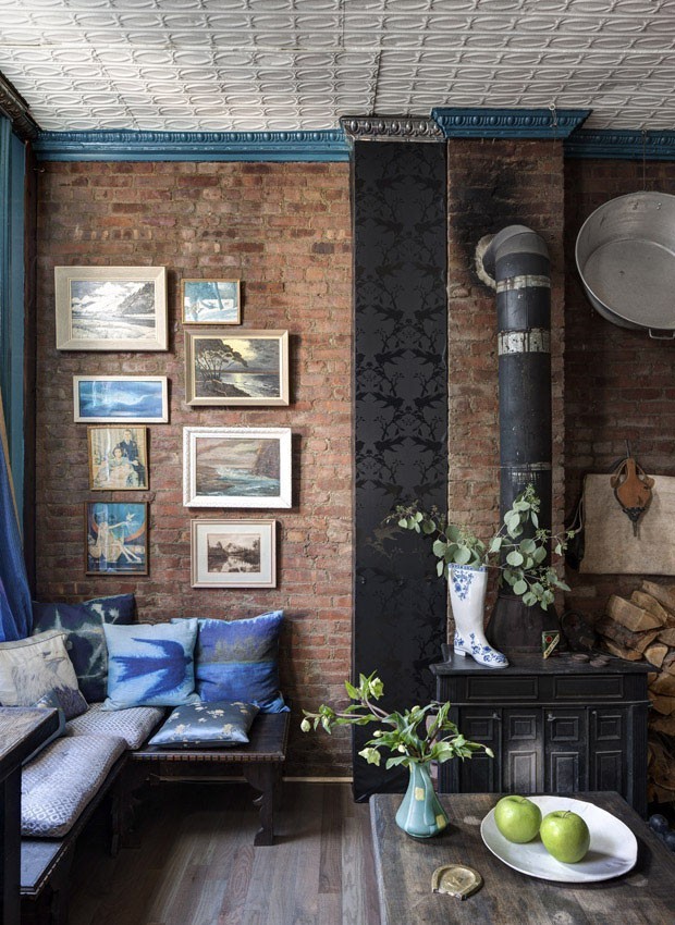 Decoração Industrial com Tijolinho: Combinações Essenciais para seu Apê