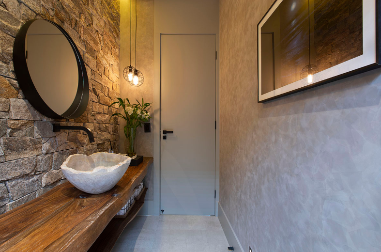 ideias de decoração banheiro casa de praia