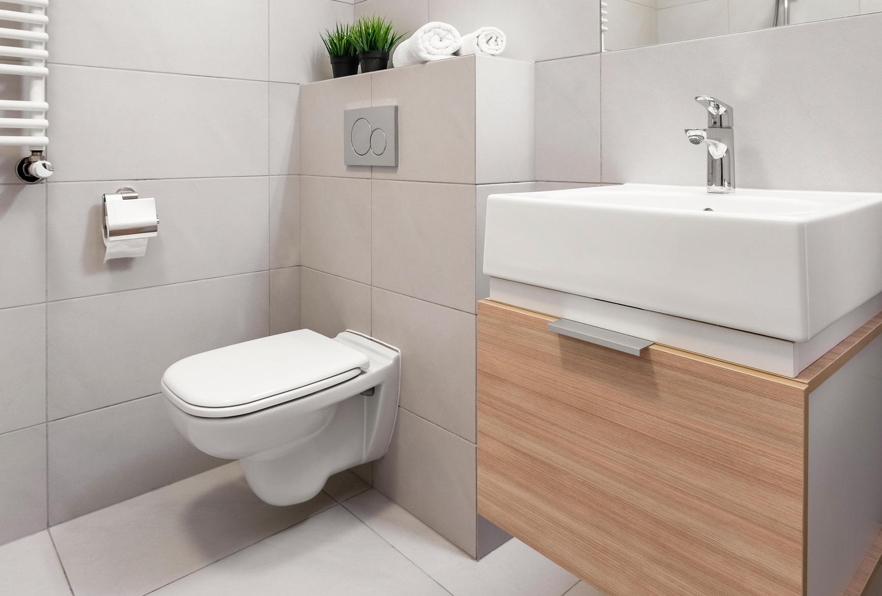 reforma de banheiro pequeno e funcional