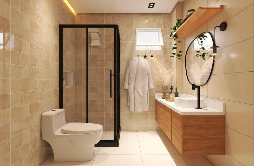 Como escolher porcelanato para banheiro pequeno