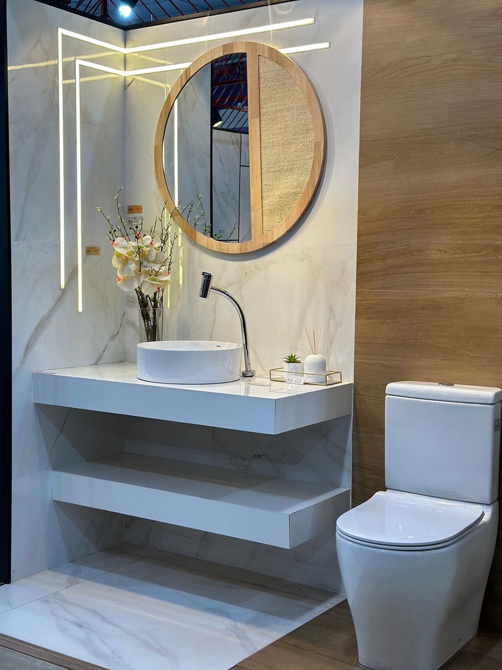 como escolher a cuba ideal para banheiro social