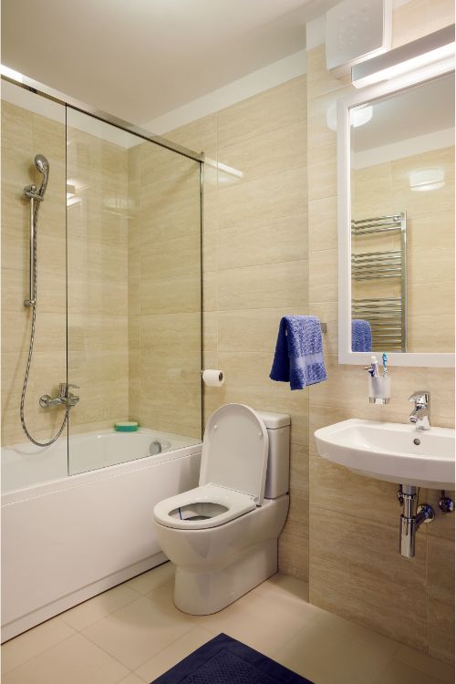 ideias de decoração banheiro social elegante