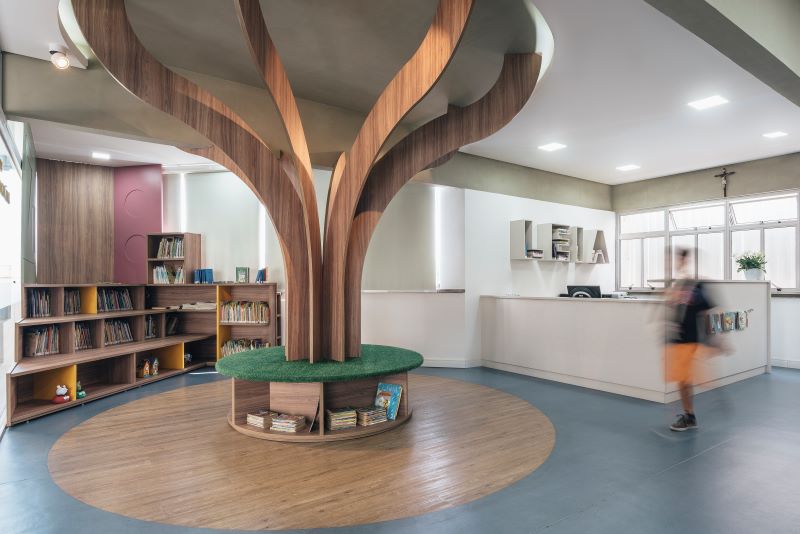 reforma de biblioteca