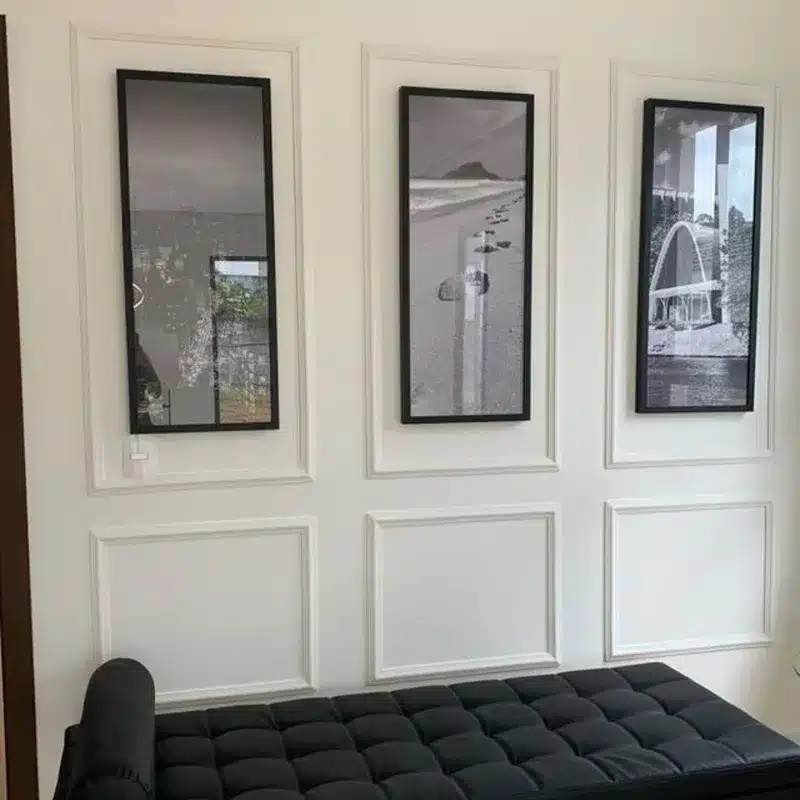 quanto custa colocar boiserie no corredor