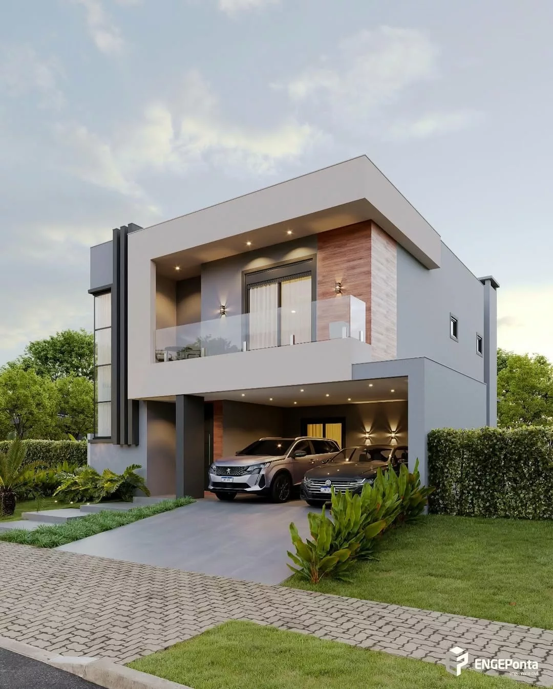 reforma fachada sobrado vs casa térrea