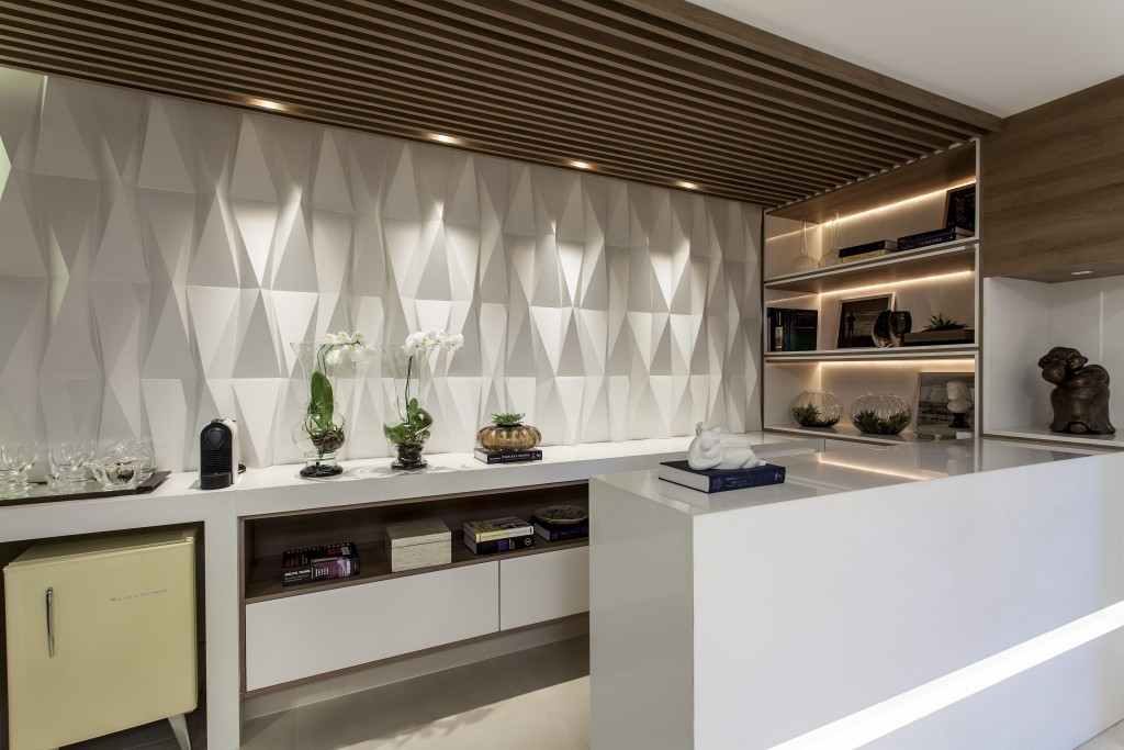 como limpar revestimento 3d de cozinha