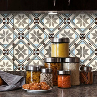 ideias de revestimento 3d para cozinha pequena