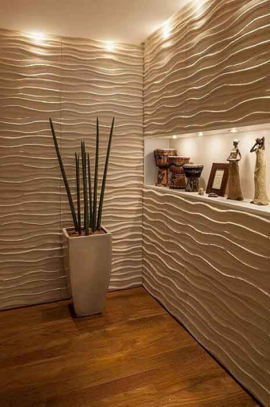 Revestimento 3D na Cozinha: PVC vs. Porcelanato - Qual o Melhor?