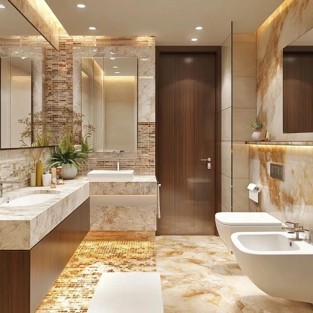 Segurança em Primeiro Lugar: Os Melhores Pisos Antiderrapantes para o Box do Banheiro