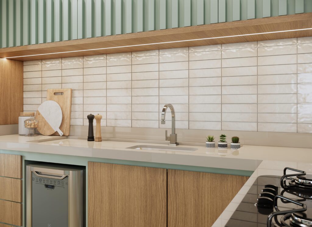 Porcelanato Acetinado vs. Polido: Qual o melhor para sua cozinha?