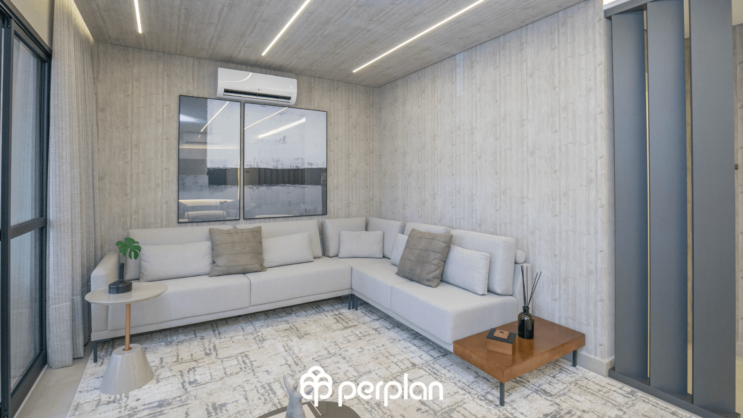 revestimento ripado vs. 3D para sala: qual o melhor