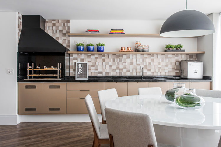 revestimento parede cozinha pequena barato e moderno