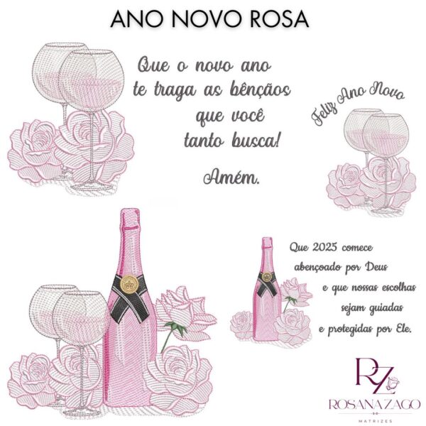 psicologia da cor rosa ano novo