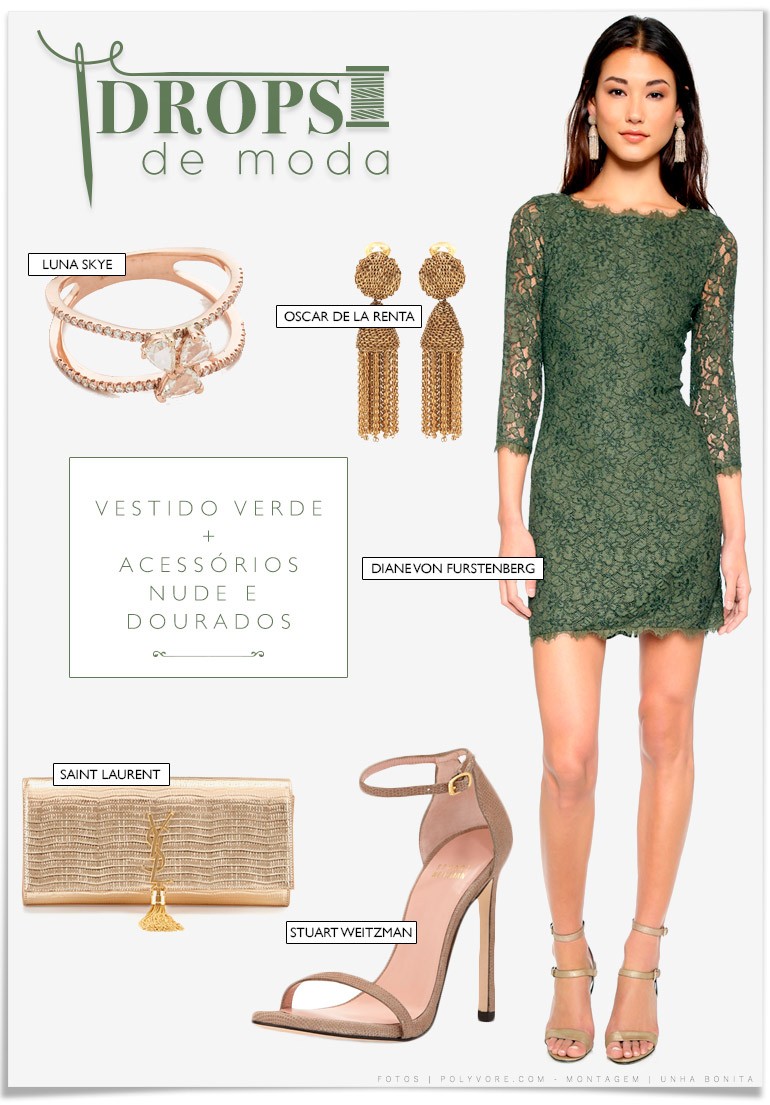 roupa verde combina com que cor de sapato