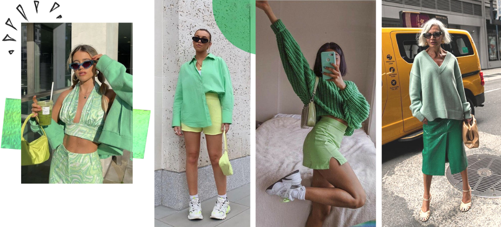roupa verde combina com que cor de sapato