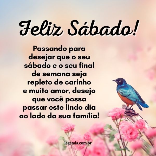 bom dia sábado abençoado