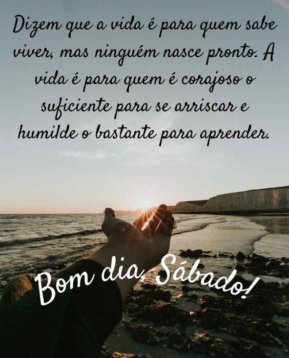 sábado de paz e descanso