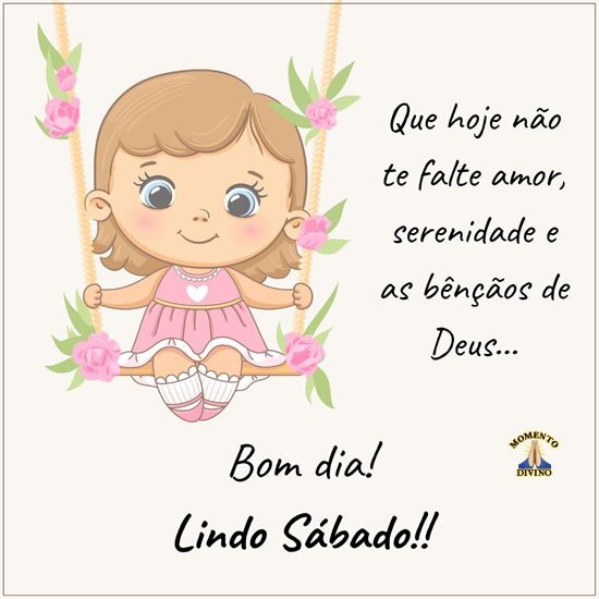 bom dia sábado abençoado