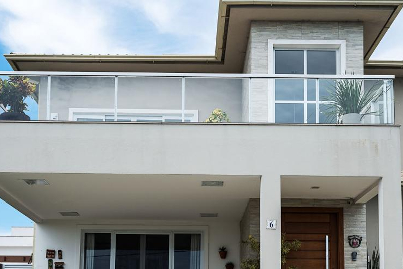 Sacada de Vidro com Vidro Laminado