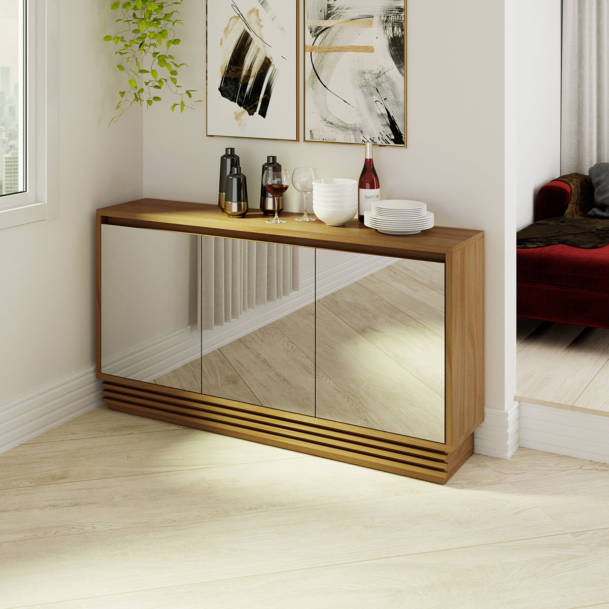 Espelhos para Salas Pequenas: Como Criar Amplitude e Estilo