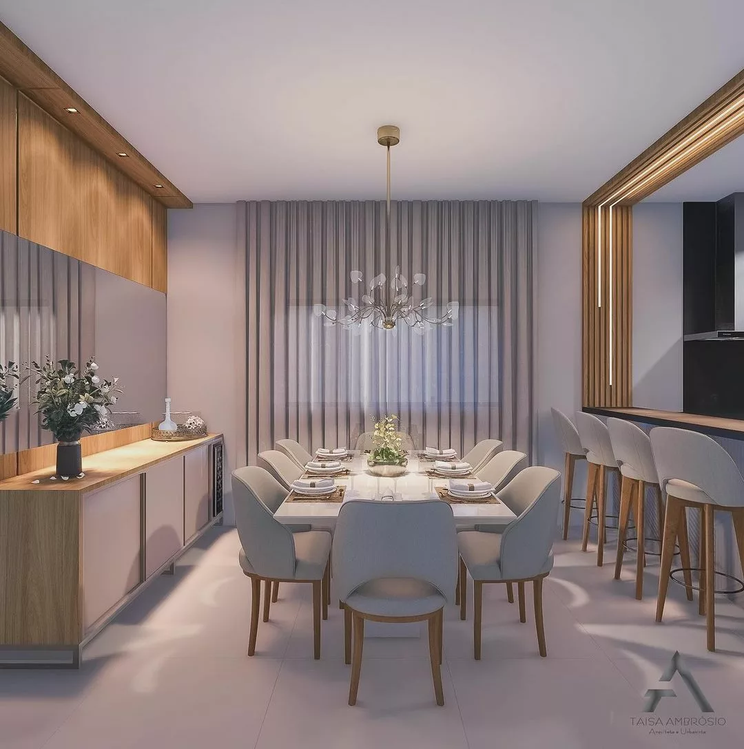 quanto custa decorar sala de jantar moderna
