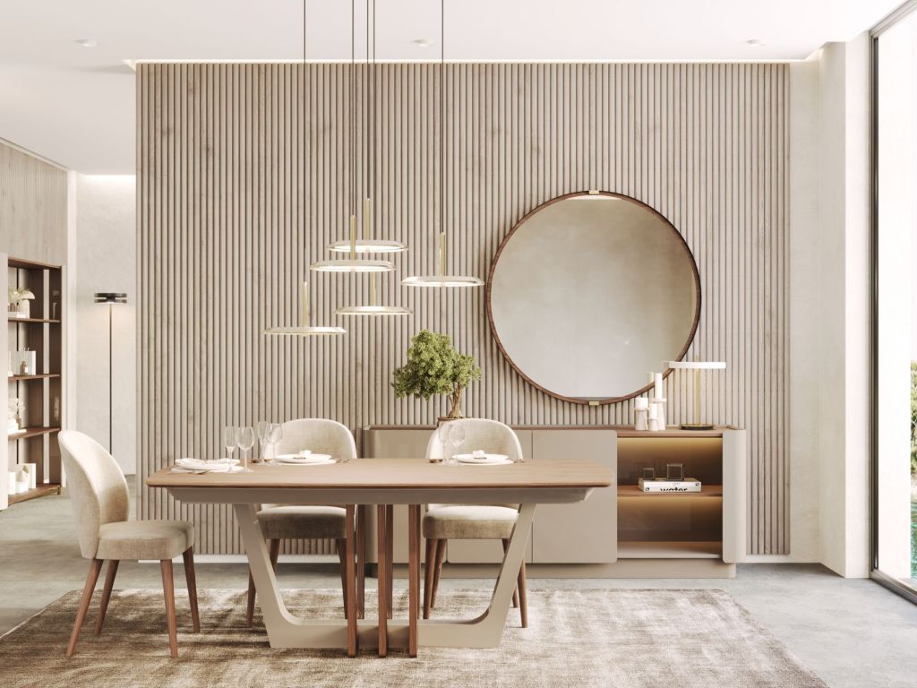 sala de jantar moderna