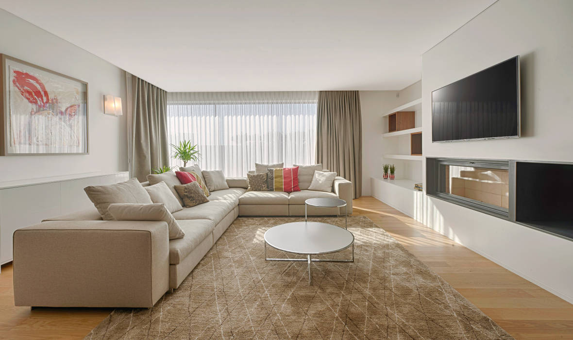decoração sala moderna luxuosa