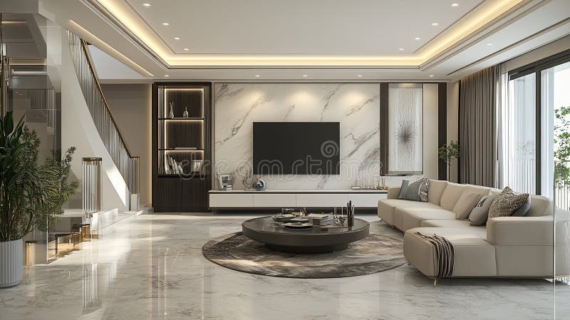 cores para sala de luxo moderna