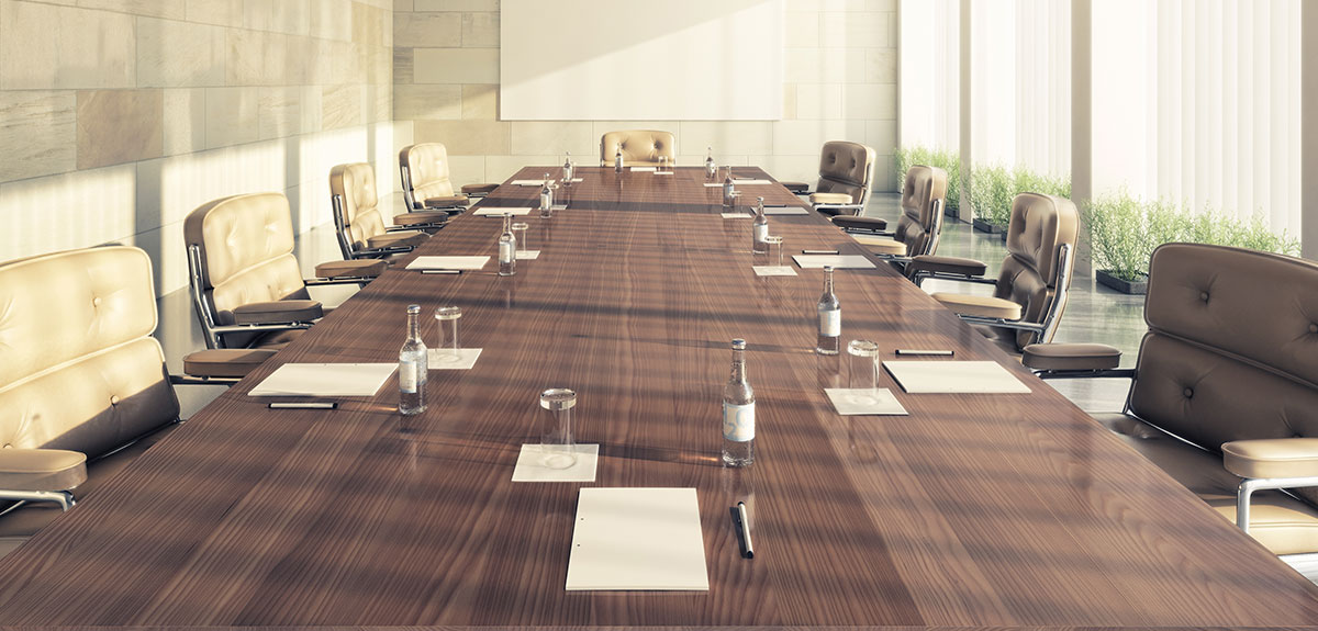 Sala de reunião moderna
