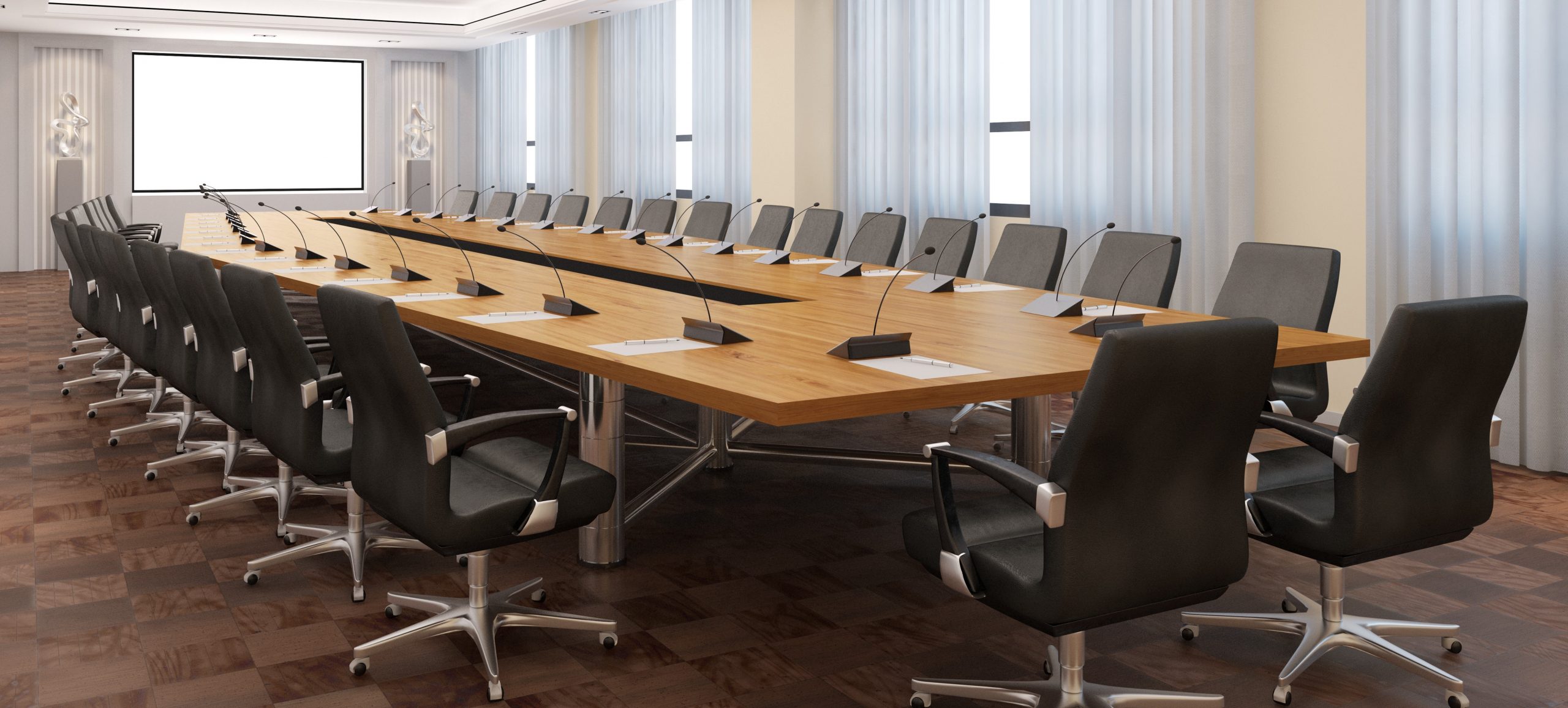 Sala de reunião moderna
