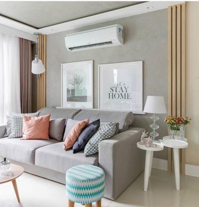 sala decorada simples